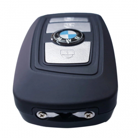Micro electrosoc in forma de cheie auto BMW, cu lanterna si sirena TW-1801 [0]