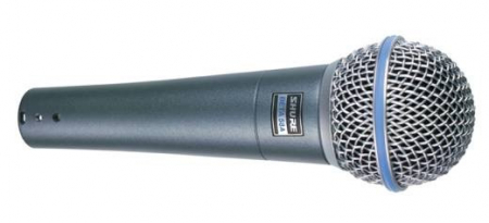 Microfon vocal Shure Beta 58A cu fir, dinamic supercardioid [1]