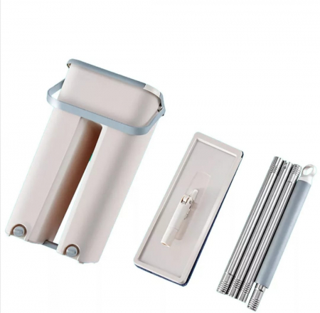 Mop profesional cu doua cuve de spalare si uscare + 3 rezerve cadou [1]