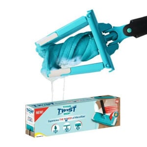 Mop manual cu microfibre super clean Titan Twist Mop [2]