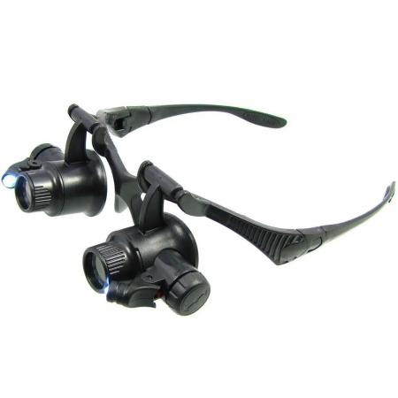 Instrumente optice - Ochelari cu lentile microscop si factor de marire 10x, 15x, 20x, 25x
