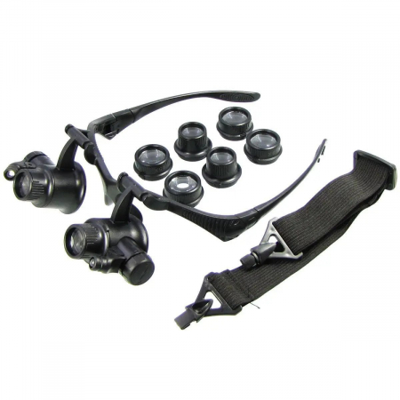 Ochelari cu lentile microscop si factor de marire 10x, 15x, 20x, 25x [1]