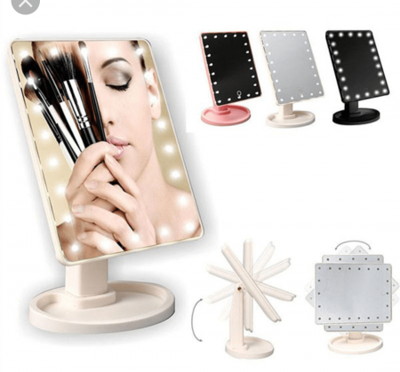 Oglinda cosmetica iluminata cu 22 LED Make Up touch [2]