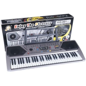 Orga electronica MQ-001UF cu 61 clape, usb, mp3, radio fm si microfon inclus