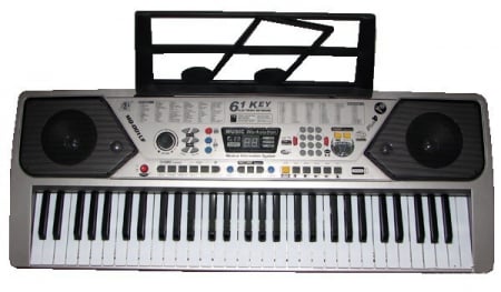 Orga electronica MQ-001UF cu 61 clape, usb, mp3, radio fm si microfon inclus [2]