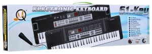 Orga electronica multifunctionala 61 clape MQ-829USB cu Boxe,MP3,USB si Microfon [2]