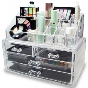 Accesorii make-up - Organizator de cosmetice din acril transparent