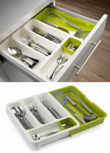 Organizator extensibil sertar pentru tacamuri bucatarie Drawer Store [4]