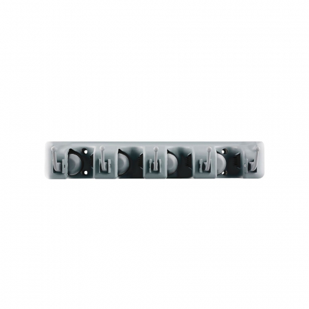 Organizator multifunctional cu 5 carlige si 4 locasuri, pentru maturi si mopuri [4]