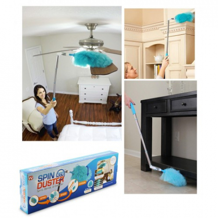 Pamatuf electric rotativ 360,cu maner extensibil [5]