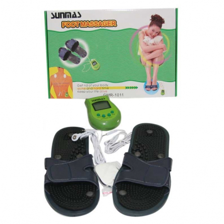 Aparate electrostimulare cu masaj - Papuci pentru masaj cu reflexoterapie