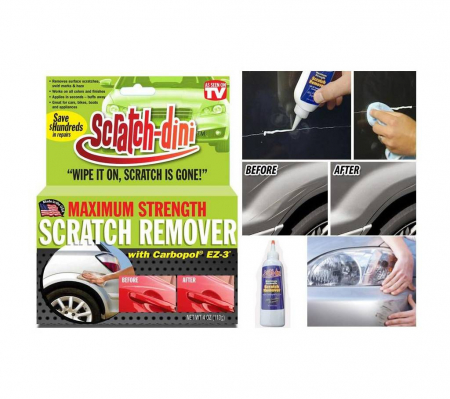 Solutie pentru indepartare zgarieturi auto, scratch-Dini, Scratch Remover [3]