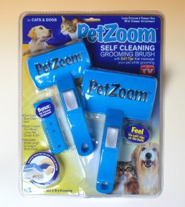 Perie dubla profesionala pentru animale cu trimmer inclus,Pet Zoom [1]
