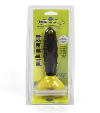 Perie profesionala de curatat par de animale, FURminator medium [2]