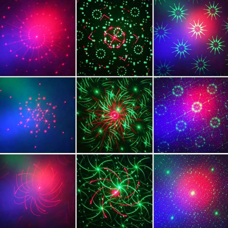 Proiector de lumini Disco cu efecte Laser pentru evenimente [4]