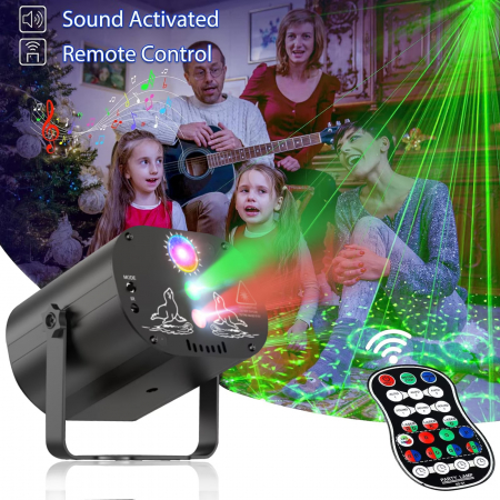 Proiector de lumini Disco cu efecte Laser pentru evenimente [1]