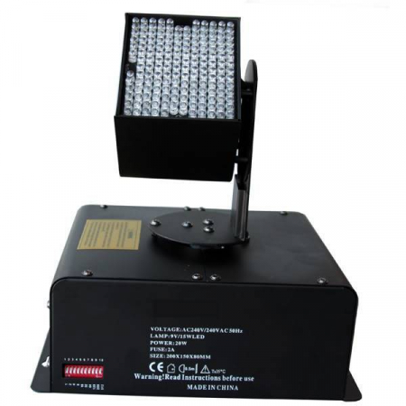 Echipamente de lumini - Proiector de lumini disco Mini Moving Led Ultra luminozitate,cu 162 LED-uri RGB
