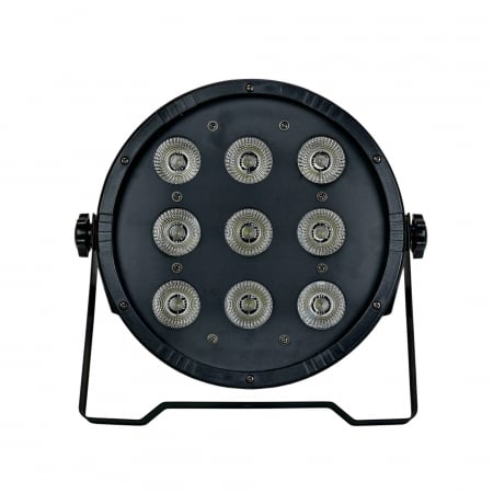 Proiector jocuri de lumini, 9 x 10 W RGBW, mini LED cu lumini arhitecturale [2]