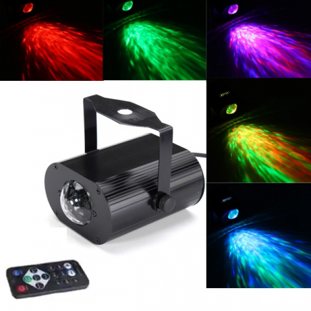 Proiector lumini Water Ripples Light cu efect valuri, telecomanda inclusa [1]
