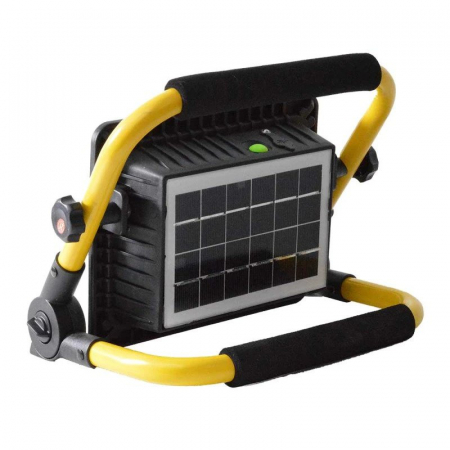 Proiector solar portabil tip lampa de lucru 50W,cu incarcare solara si USB [1]