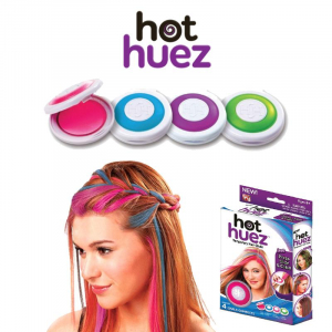 Pudra coloranta temporara pentru suvite par Hot Huez [4]