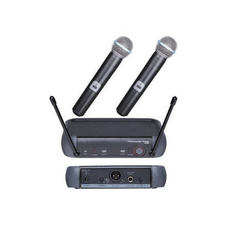 Set 2 microfoane profesionale wireless PGX4, 60 m [0]