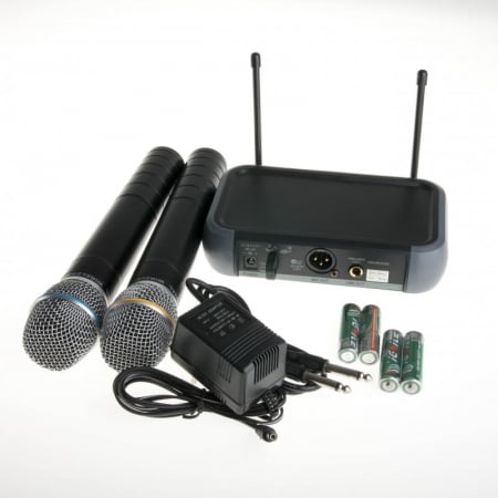 Set 2 microfoane profesionale wireless PGX4, 60 m [2]
