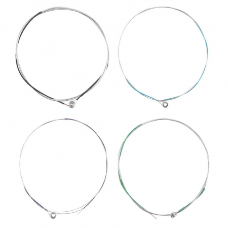 Articole copii - Set 4 corzi pentru vioara Alice A703A, din otel cu invelis nickel