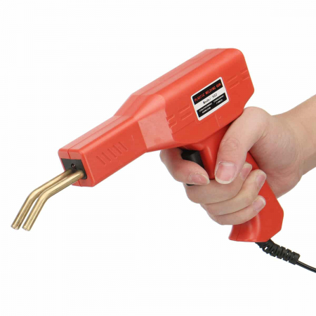 Set aparat Profesional pentru lipit / sudat plastic, 50W, 200 capse si geanta transport [3]