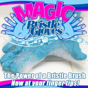 Set de manusi pentru menaj Magic Bristle Gloves [0]
