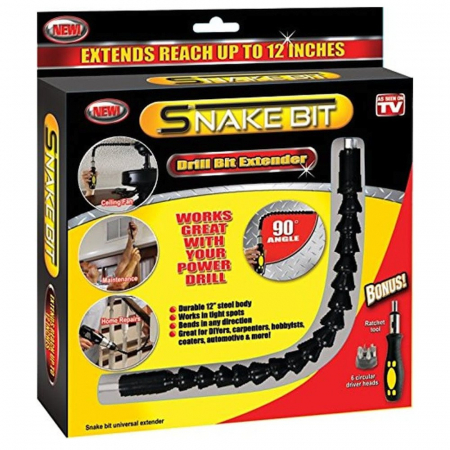 Set extensor flexibil pentru bormasini, surubelnita si biti, Snake Bit [1]