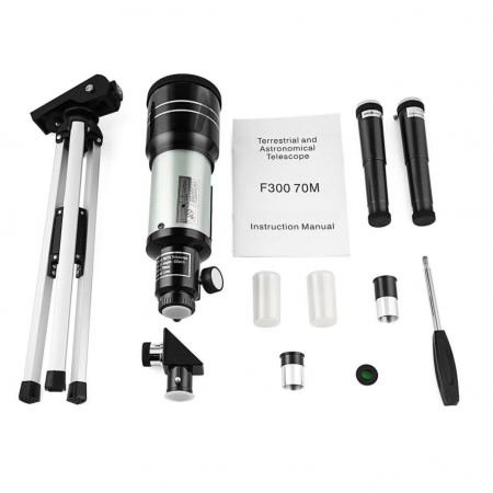 Set telescop astronomic si terestru cu trepied si accesorii, F30070M [3]