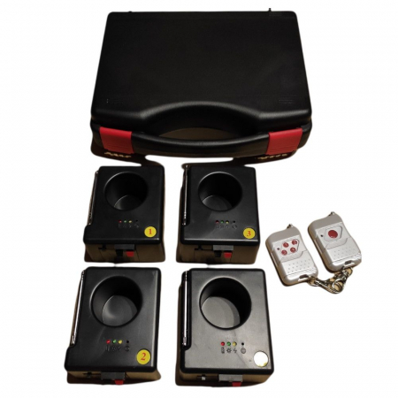 Sistem de initiere artificii scena wireless cu 4 receptoare [0]