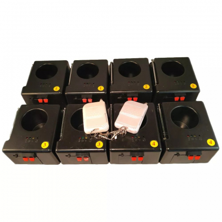 Sistem declansare artificii wireless cu 8 module pentru scena [0]