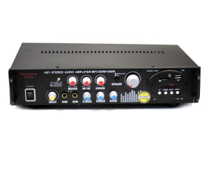Echipamente DJ - Statie de amplificare cu amplificator Karaoke AV-908, si USB slot, Radio Fm