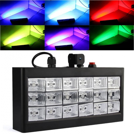 Stroboscop cu jocuri de lumini Led Room Strobe 18, 25 W [1]
