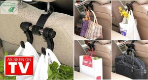 Auto, Moto si ATV - Suport auto cu carlige pentru tetiera masinii,Vehicle Hanger