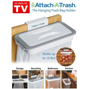 Organizare si depozitare - Suport cu capac pentru sacul de gunoi Attach-A-Trash
