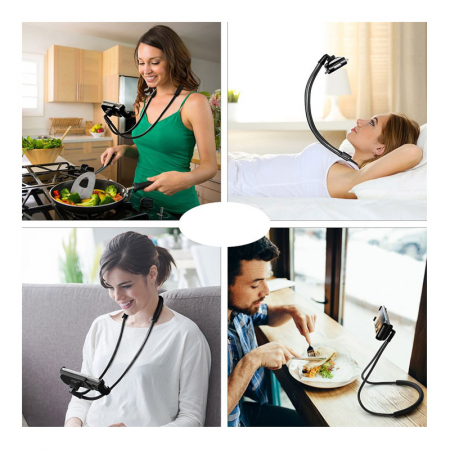 Suport flexibil pentru telefon reglabil si Rotativ 360 grade prin hands-free [3]