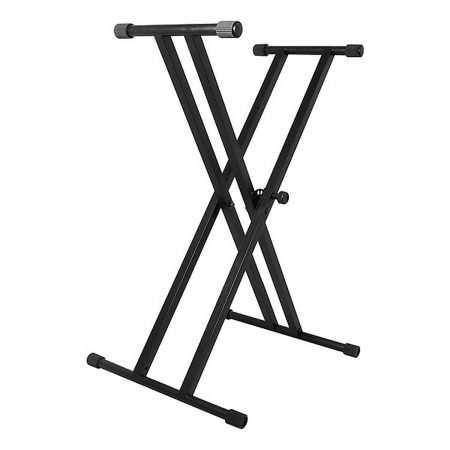 Suport stativ orga in dublu X + Extensie pentru Clape, Claviatura, DJ Stander [1]
