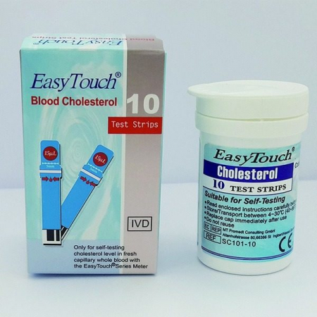 Teste de colesterol pentru aparatele EasyTouch,10 teste/cutie [2]