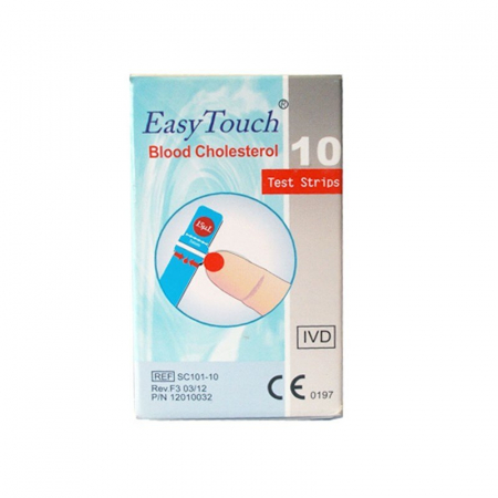 Teste de colesterol pentru aparatele EasyTouch,10 teste/cutie [1]