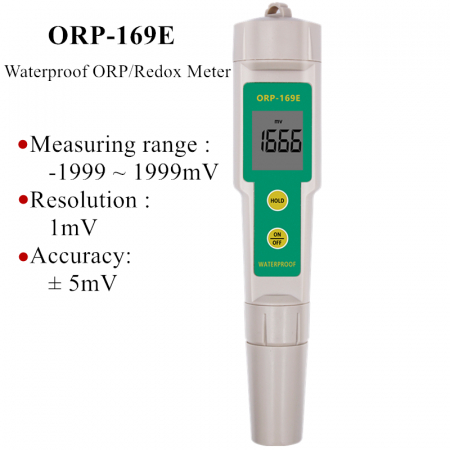 Tester profesional pentru nivelul oxidant si antioxidant al lichidelor ORP/Redox OW-169E [2]