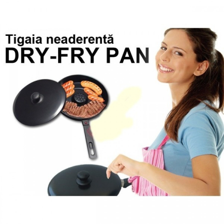 Tigaie Dry Cooker neaderenta,Dry Fry Pan [1]