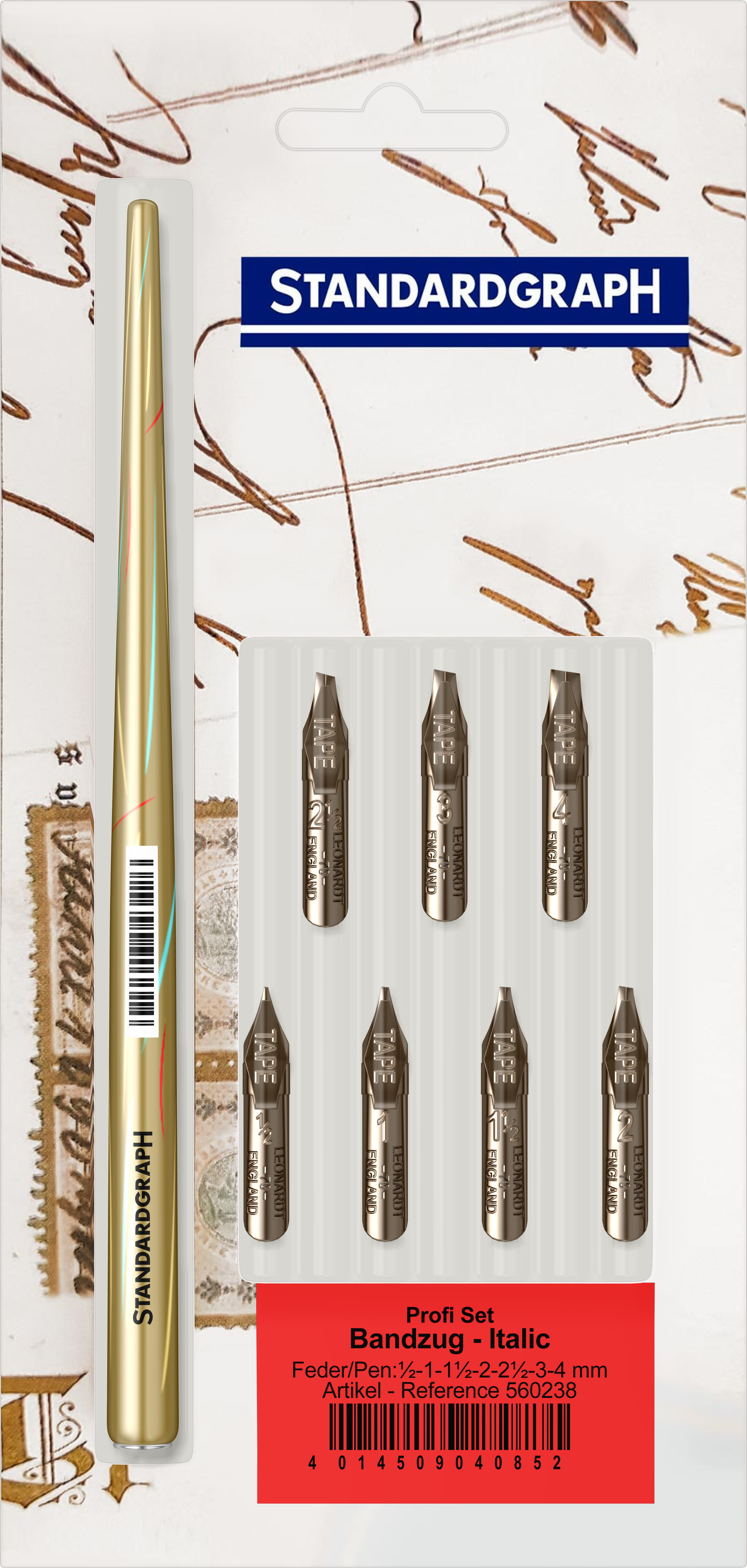 Set profi penite italic StandardGraph [1]
