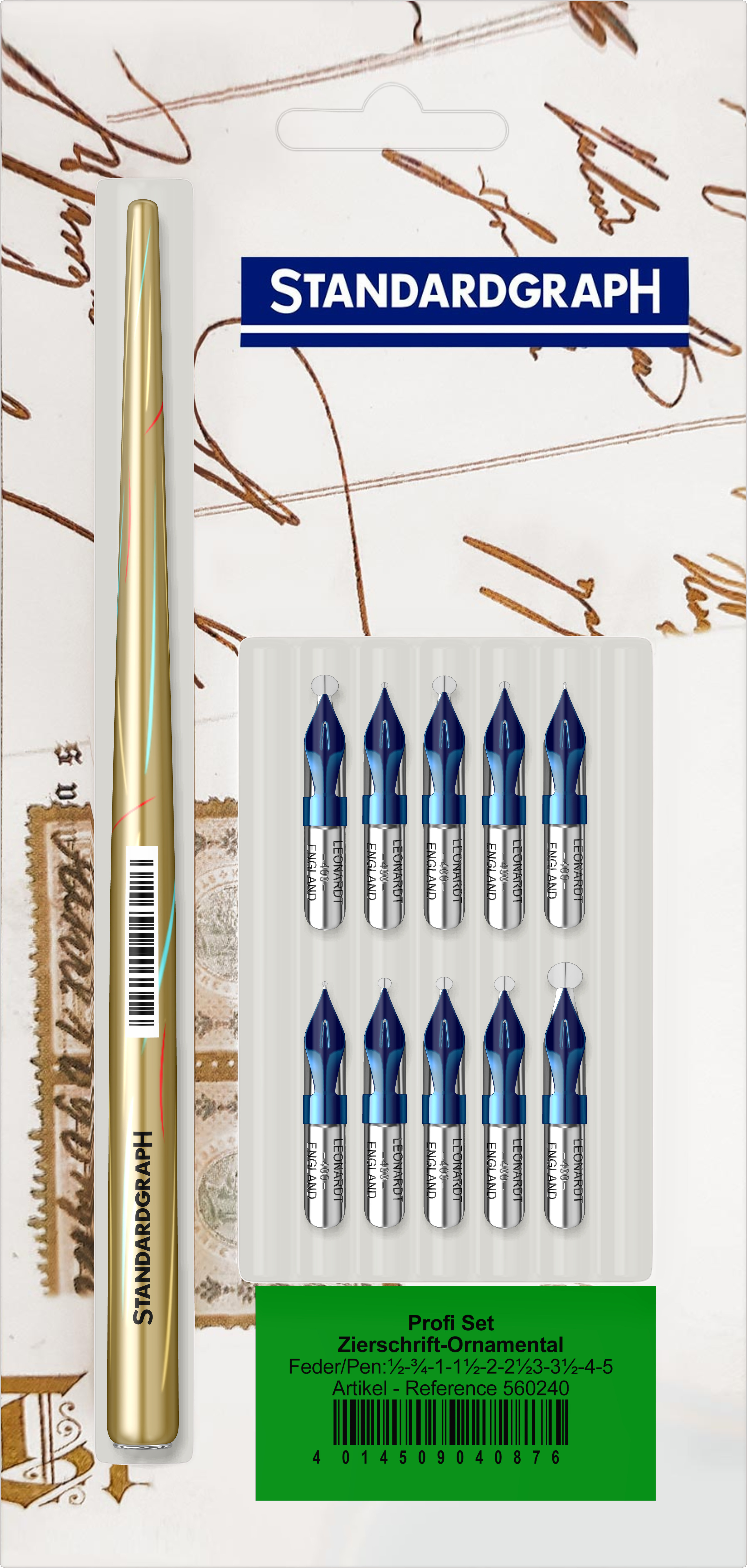 Set profi penite ornamente StandardGraph [1]
