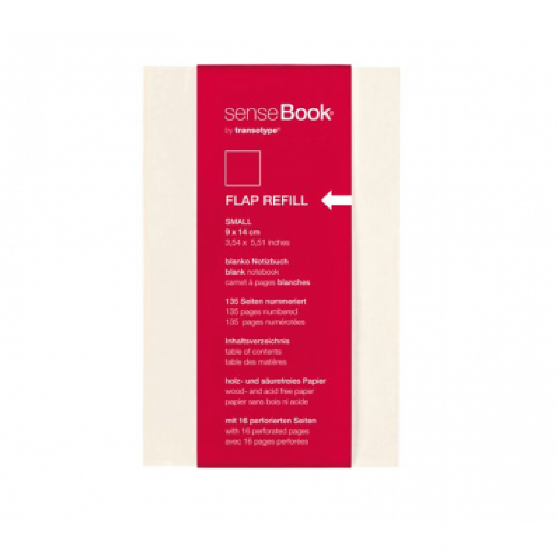 REFILL SENSEBOOK FORMAT S VELIN [2]