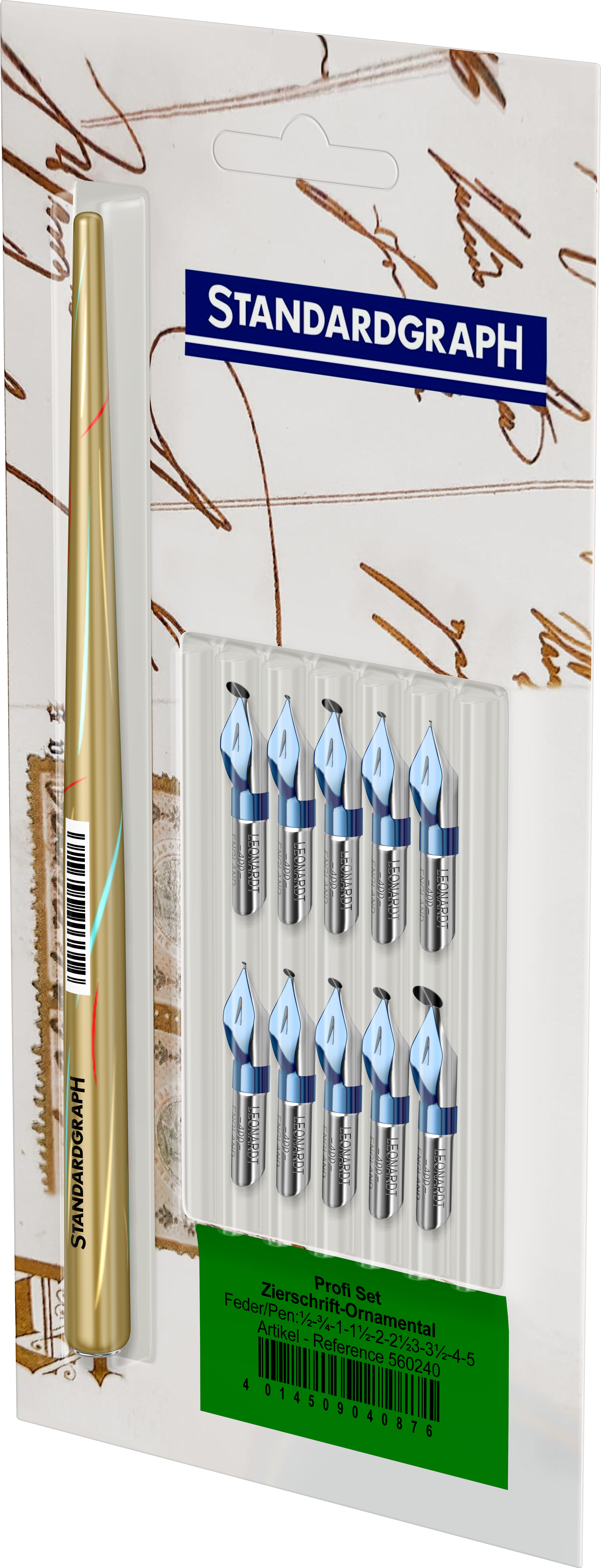 Set profi penite ornamente StandardGraph [5]