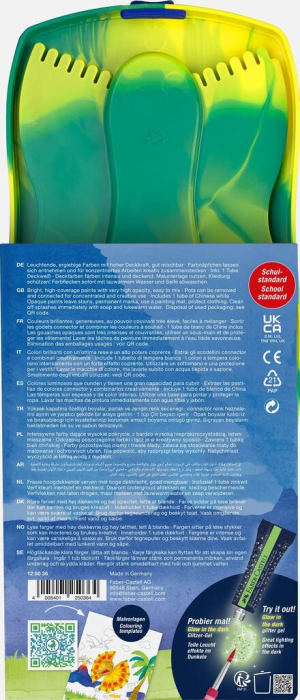 Acuarele 12 Culori Connector Dinozauri 2025, Faber-Castell [2]