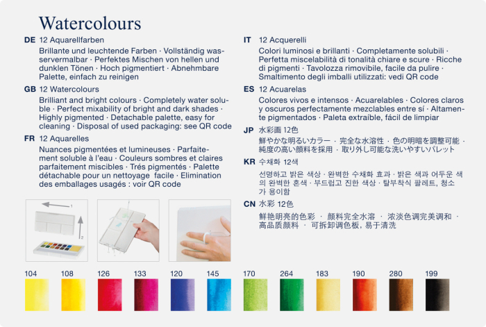 Acuarele 12 Culori Creative Studio, Faber-Castell [4]